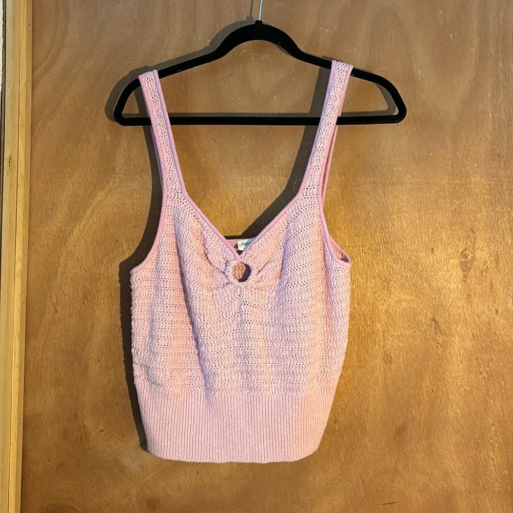 Abercrombie & Fitch size XL pink knitted top